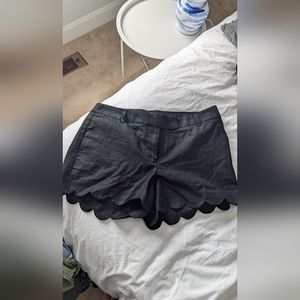 J crew scalloped shorts